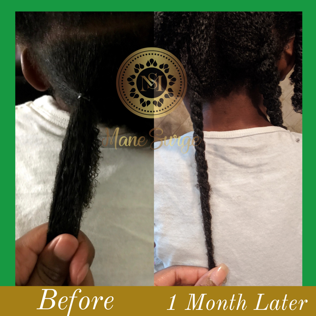 Mane Surge Hair Growth Oil Results 2