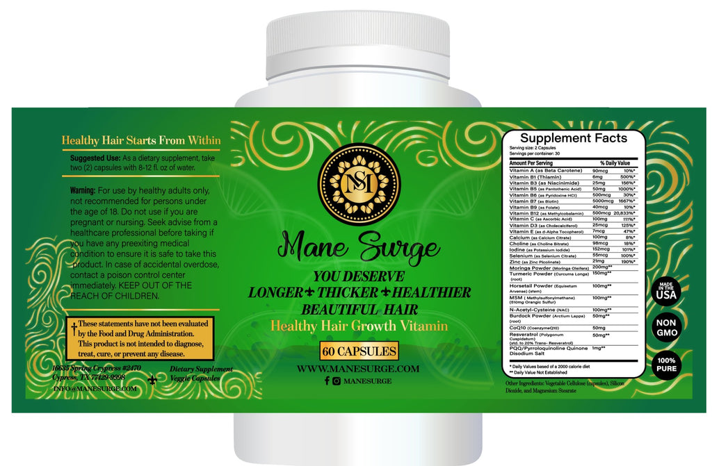 #ManeSurge# - #manesurgehairgrowth#